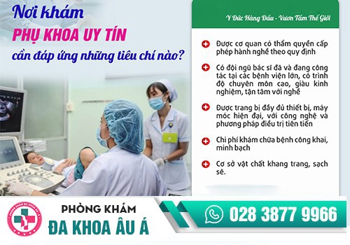 PHÒNG KHÁM PHỤ KHOA GẦN ĐÂY ĐƯỢC TIN TƯỞNG