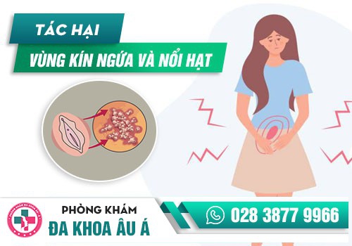 Như thế nào là mụn ngứa âm đạo?